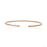 Diamond Stackable Cuff Bracelet
