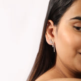 Uniform Silhouette Danglers Earrings