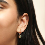 Eraya Zest Paperclip Earrings