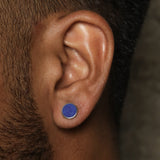 Indigo Tide Lapis 925 Silver Studs Earrings