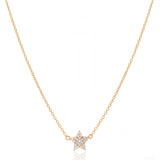 Star Diamond Pendant Necklaces