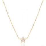 Diamond Studded Star Pendant
