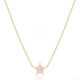 Diamond Studded Star Pendant