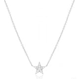 Diamond Studded Star Pendant