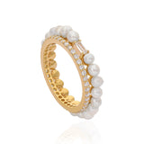 Doin' Pearls Thumb Ring - The Jewelz 