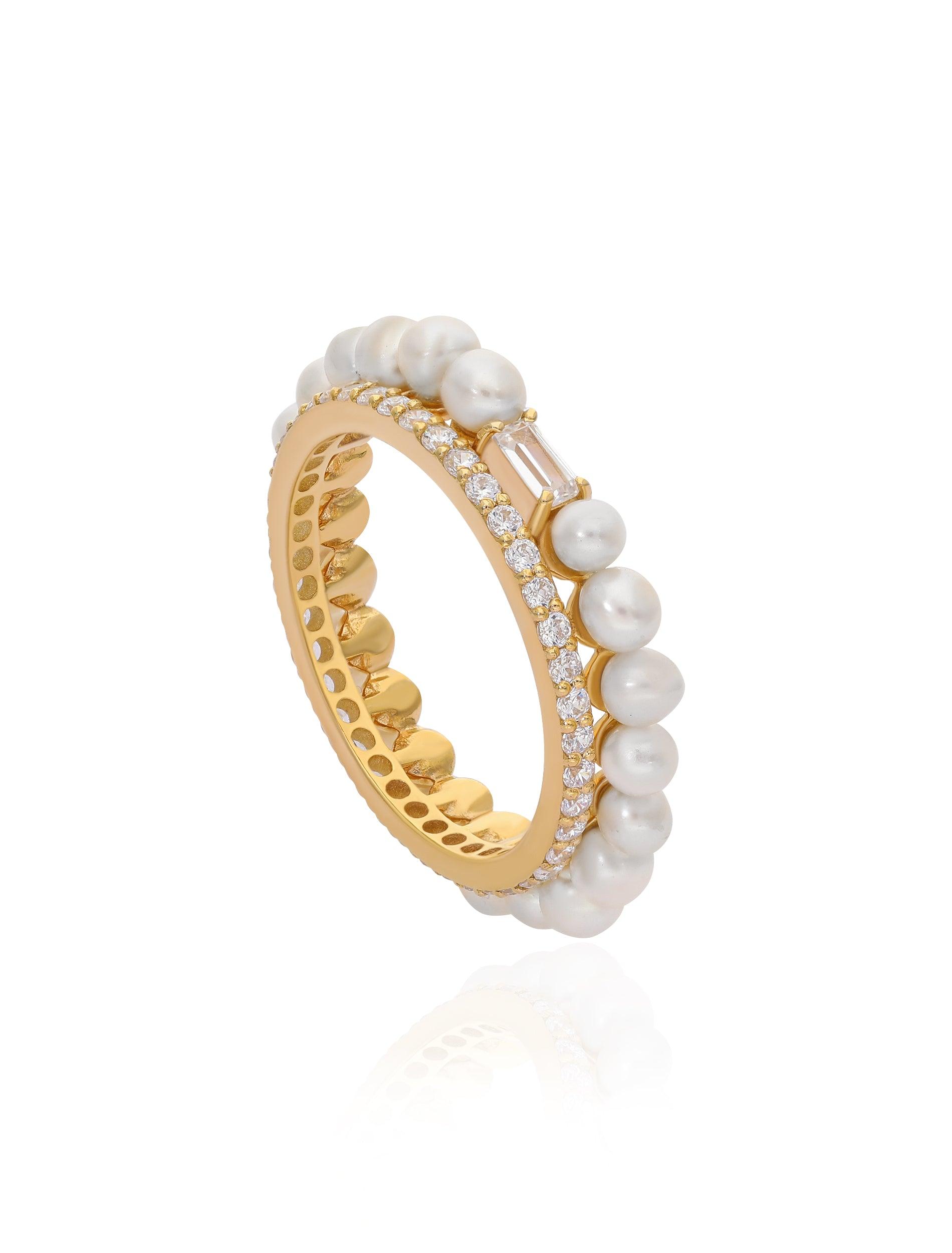 Doin' Pearls Thumb Ring - The Jewelz 