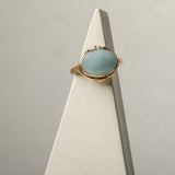 Aqua Innes Cabochon Ring