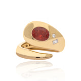Eraya Crimson By-Pass Ring