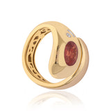 Eraya Crimson By-Pass Ring