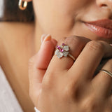 Iris Ruby Ring