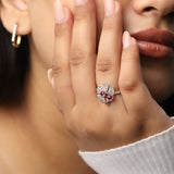 Iris Ruby Ring