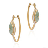 Your Eyes Tell Hoops Earrings