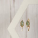 Your Eyes Tell Hoops Earrings