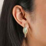 Your Eyes Tell Hoops Earrings
