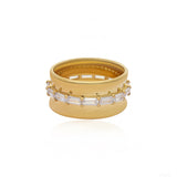 Flesh and Gold Band Ring