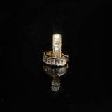 City Gleam' 925 Silver Huggies Earrings