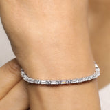 Whispers of Light 925 Silver Tennis Bracelet
