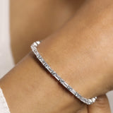 Whispers of Light 925 Silver Tennis Bracelet