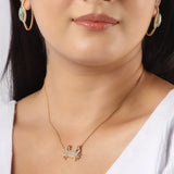 Crab Flow – Tidekeeper' 925 Silver Pendant Necklace