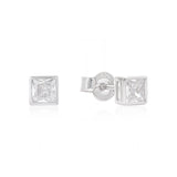 Iceframe 925 Silver Stud Earrings