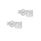 Iceframe 925 Silver Stud Earrings