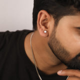 Iceframe 925 Silver Stud Earrings