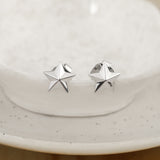 Stellar Blink 925 Silver Stud Earrings