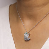 Moonpond Frog 925 Silver Necklace