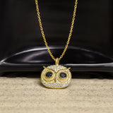 Starhoot Owl 925 Silver Necklace