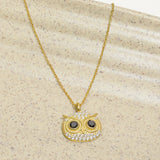 Starhoot Owl 925 Silver Necklace