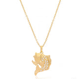 Sea Song Fish Silver Necklace