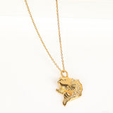 Sea Song Fish Silver Necklace
