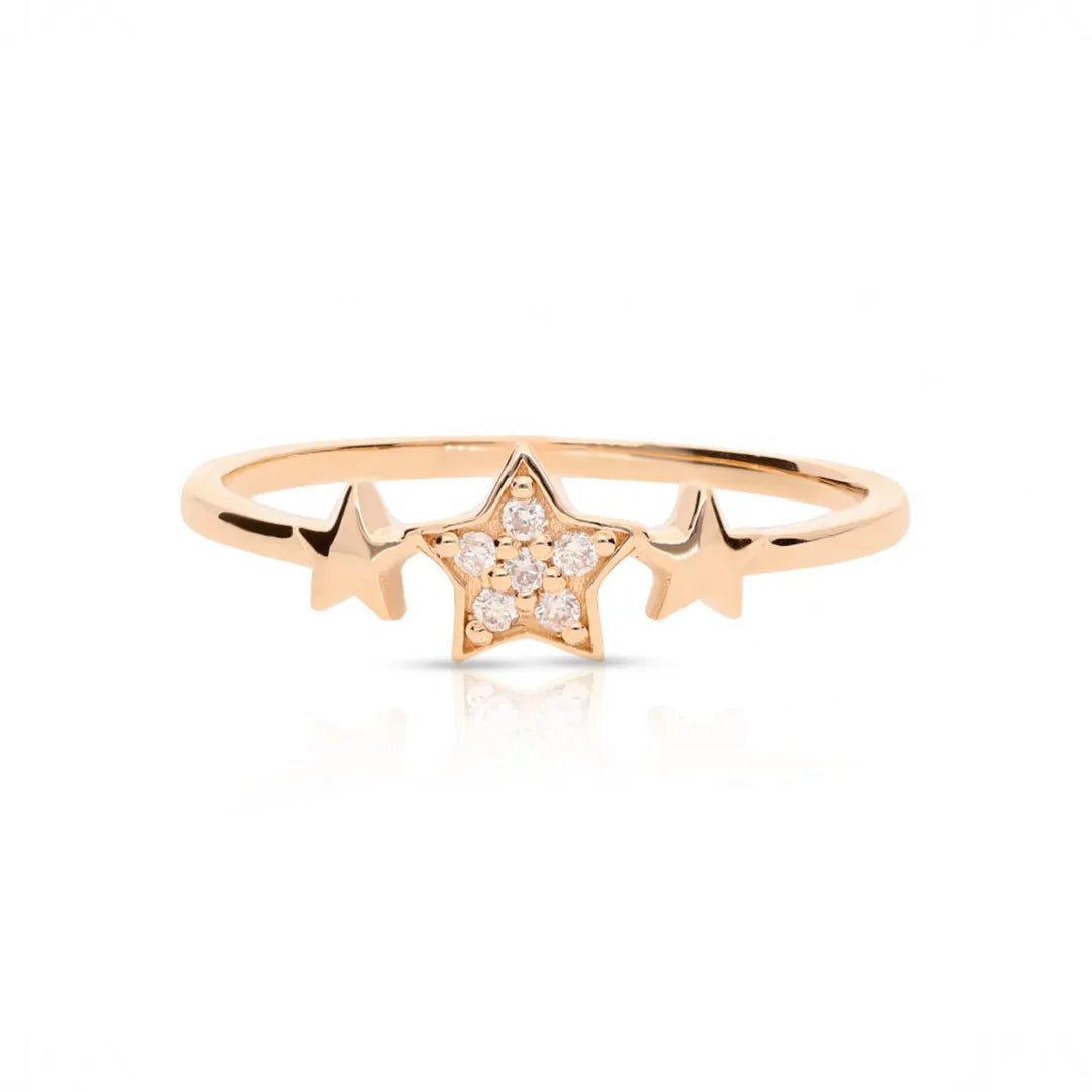 Star Triumvirate Ring