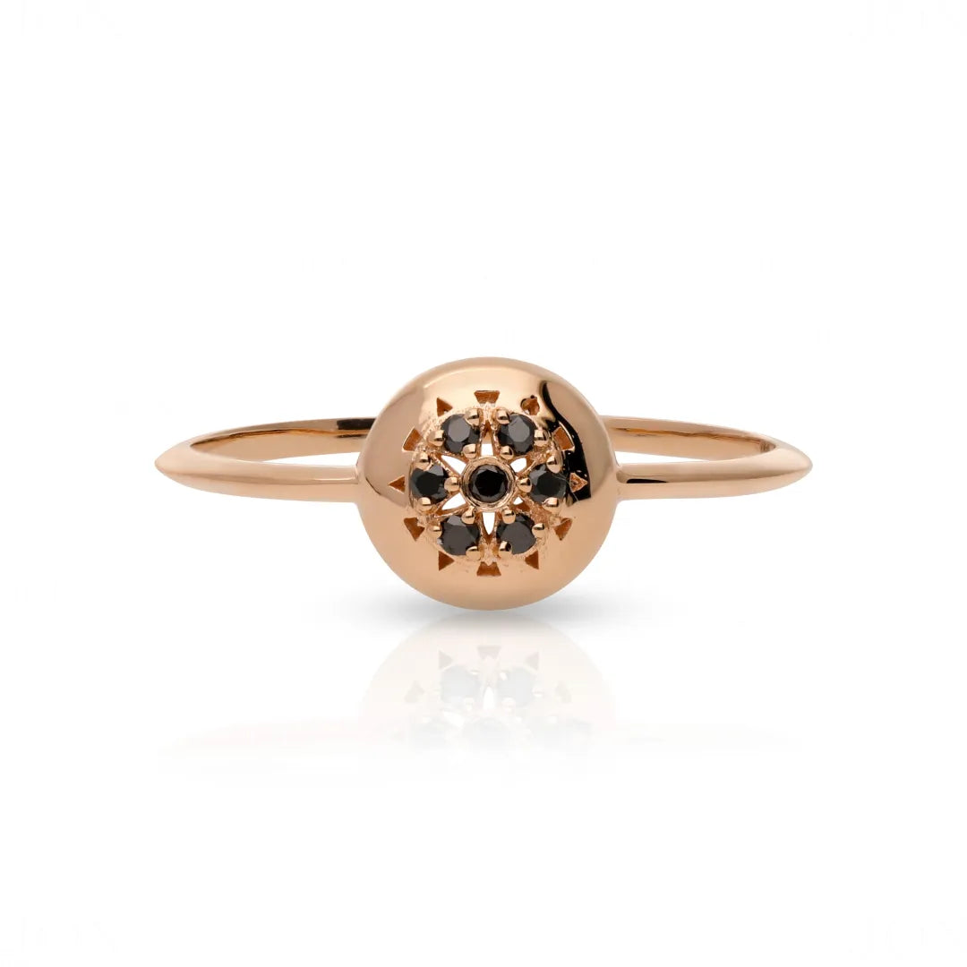 Black Diamond Statement Ring