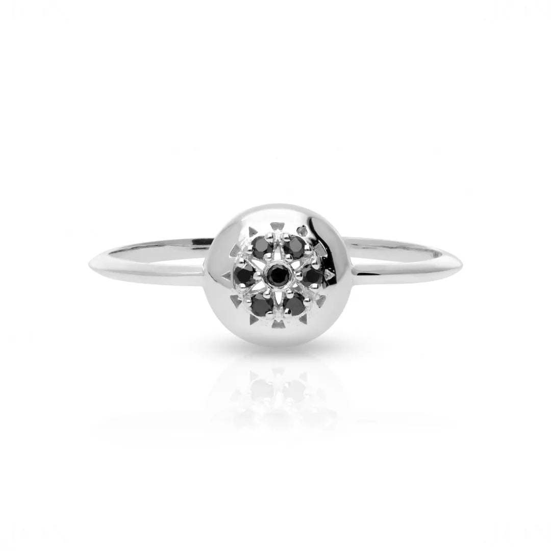 Black Diamond Statement Ring