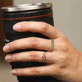 Toi et Moi (Emerald Promise Ring)