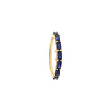 Blue Sapphire Baguette Ring