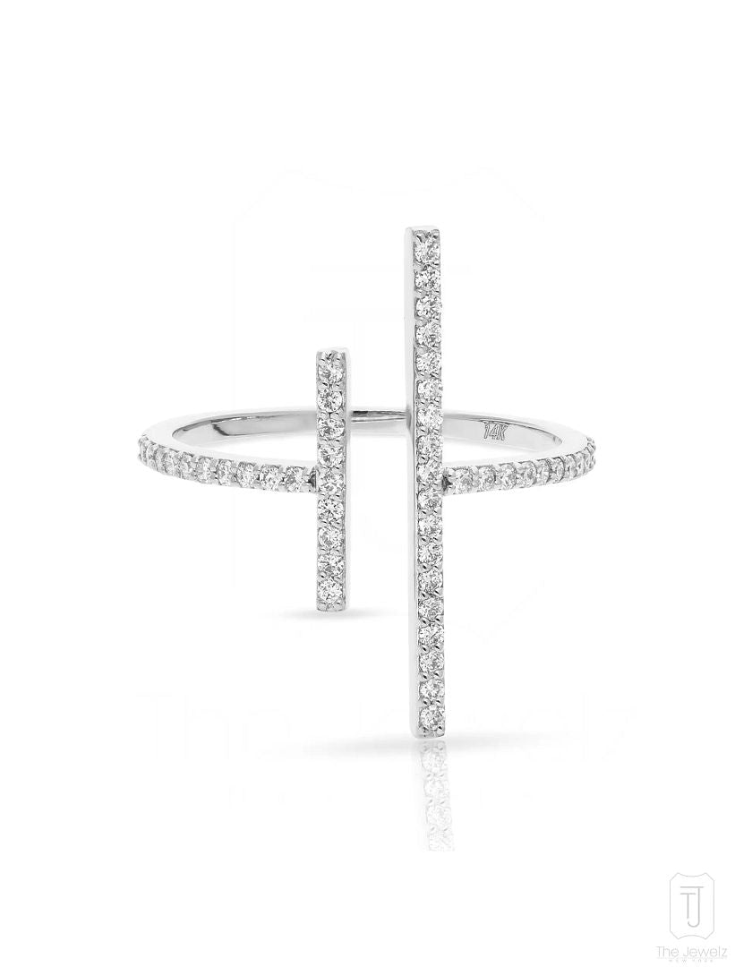Asymetrical Bar Ring - The Jewelz