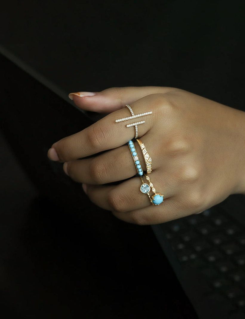 The_Jewelz-14K_Gold-Asymetrical_Bar_Ring-AR0019-AR