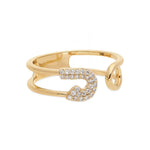 The_Jewelz-14K_Gold-Diamond_Safety_Pin_Cuff_Ring-Ring-AR1117-H