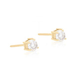The_Jewelz-14K_Gold-Rosecut_Diamond_Studs-Earring-AE0535-C