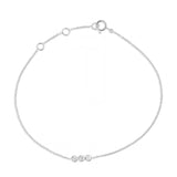 Trenion Diamond Bracelet Chain - The Jewelz 