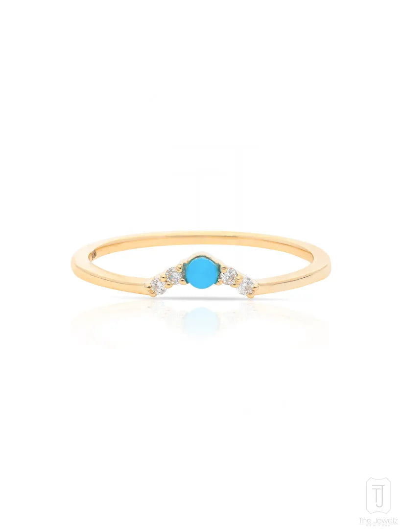 The_Jewelz-14K_Gold-Turquoise_Crown_Ring-Ring-AR1300-A