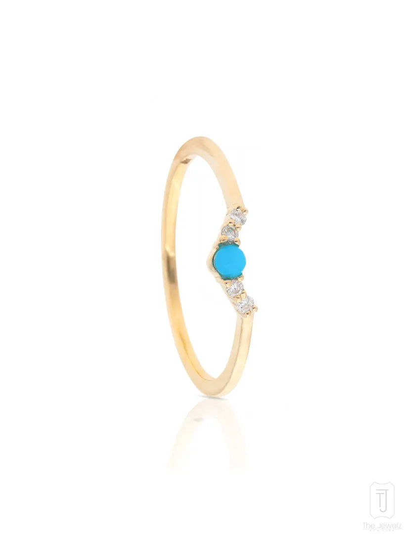 The_Jewelz-14K_Gold-Turquoise_Crown_Ring-Ring-AR1300-B