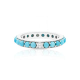 Turquoise Eternity Band