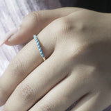 The_Jewelz-14K_Gold-Turquoise_Half_Band-Ring-AR1013-B