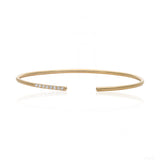 Diamond Stackable Cuff Bracelet