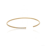 Diamond Stackable Cuff Bracelet