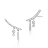 Uniform Silhouette Climber Danglers Earrings