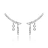 Uniform Silhouette Climber Danglers Earrings
